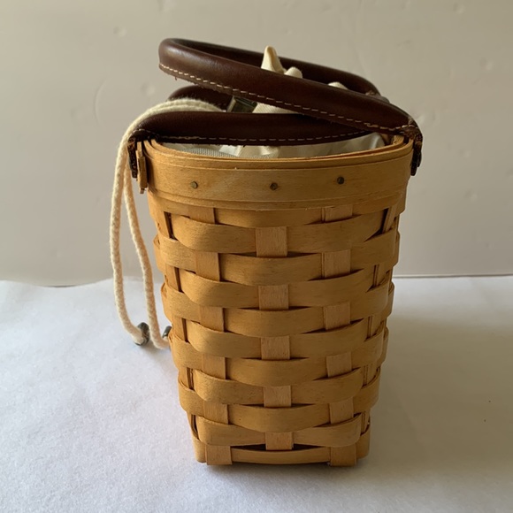Longaberger Small Boardwalk Purse with liner - Picture 4 of 10